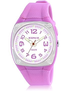 Einfachheit und der Mode, Jungen, Mädchen, wasserdicht, hell, zeigt Zeiger quartz-e