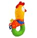 LALABABY Baby Early Education Toys Chick Rattles Soft Cloth Hand Ringing Toy