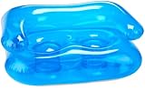 Folienstärke 0,29 mm; 2 Luftkammern mit Rückschlagventilen; semi-tranparente Folie in blau; Größe: 125 x 82 x 60 cm (aufgeblasen)