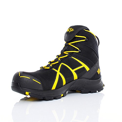 HAIX Black Eagle Safety 40 Mid black/yellow Sportliche Sicherheitsschuhe â€“ die Basis Ihrer Arbeitskleidung - 2
