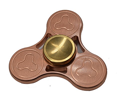 Sunnytech 1PC Fidget Spinner Toy EDC Exquisite Copper Hand Spinner for Anxiety Boredom HS81 Sunnytech 1PC Fidget Spinner Toy EDC Exquisite Copper Hand Spinner for Anxiety Boredom HS81