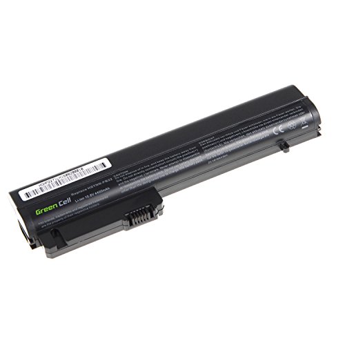 Green Cell® Standard Serie MS06 MS06XL Laptop Akku für HP EliteBook 2530p 2540p | HP Compaq 2510p nc2400 nc2410 (6 Zellen 4400mAh 10.8V Schwarz) - 2