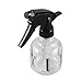 Sourcingmap Plastic Hairdressing Trigger Spray Bottle, Clear Black - 250 ml