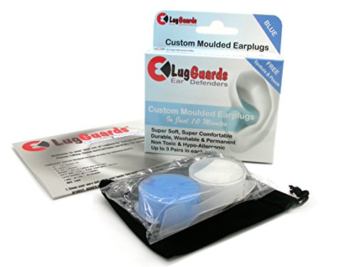 lugguards lugguards moldeada Tapones 3 pares con Gratis Carcasa, bolsa y espátula