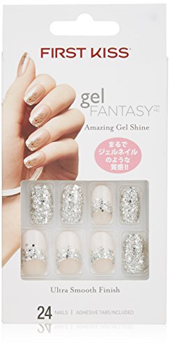 Kiss Gel Fantasy Medium Length Rock Candy Ready to Wear 24 Nails