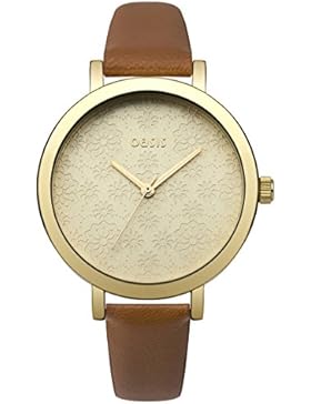 Oasis Damen-Armbanduhr Analog Quarz B1545