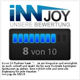 infactory Flaschenhalter und Dosierer, 4-fach, für Wandmontage - 3