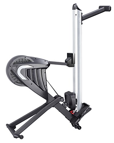 MAXXUS Rudergerät 7.2 – Air-Rower mit Luftwiderstand und Magnetbremssystem. Klappbares Design, ruhiger Lauf. Kugelgelagerte Sitzrollen. Ganzkörpertraining. - 2