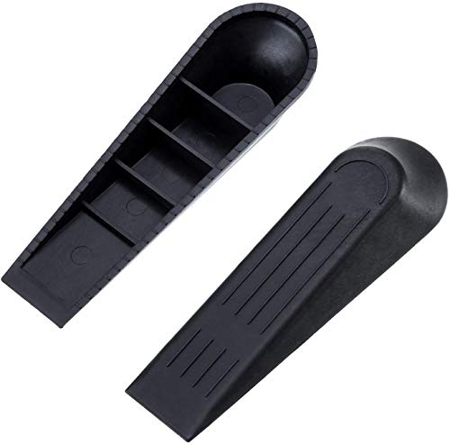 COSMALL@ 8 topes para Puerta de casa, Hotel, Oficina, Tienda, Color Negro