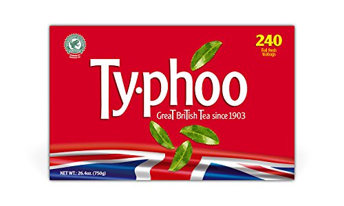 Typhoo Tea (Case of 8, Total 1,920 Teabags)