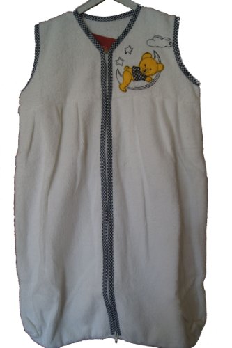 'WÖRNER Gant Gigoteuse "Lune Ours Blanc éponge 70 cm