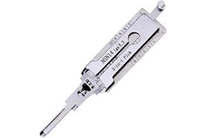 RLOKK NSN14 2 en 1 ganzúa y descodificador, lector de llaves de coche, selección de bloqueo automático, herramientas profesionales de cerrajero