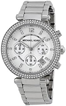 MCK1004 Women's Michael Kors Watch MK5353 – Silver Crono Steel – Parker