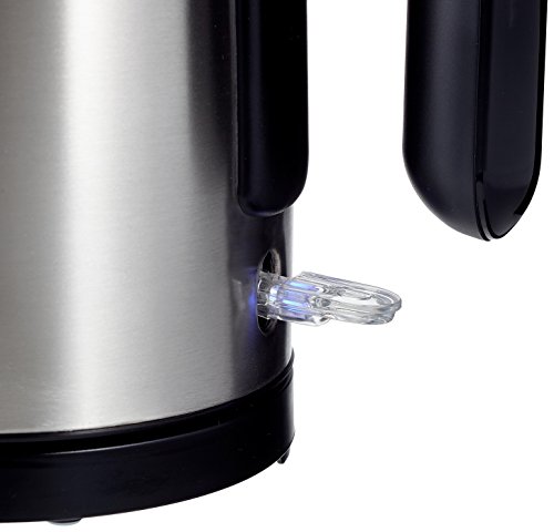 AmazonBasics Elektrischer Wasserkocher, 1,5 l, gebürsteter Edelstahl - 2