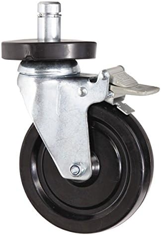 Alera SW590004 5 Inch Caster Set for Wire Shelving (4 Per Pack)