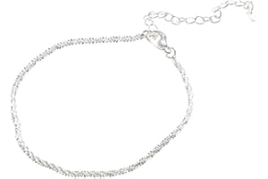 USTNIR Bracciale Angelo Custode in Argento 925 - Perfetto per Battesimo, Comunione e Regali di Compleanno per Ragazze e Bambini