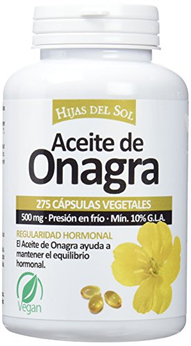 Hijas Del Sol  - Aceite de Onagra,  275 Cápsulas Blandas