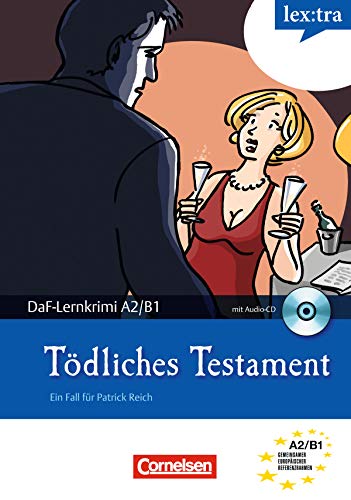 A2B1Tödliches Testament: KrimiLektüre als EBook (LextraDeutsch als FremdspracheDaFLernkrimis: Ein Fall für
