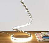 Lámpara de mesilla minimalista y moderno dormitorio matrimonio habitación personalidades artísticas creativas casa elegante salón lámpara, blanco plateado, Interruptor de botón