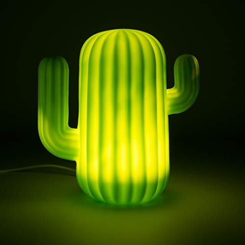 Mustard Cactus - Luz LED, color verde