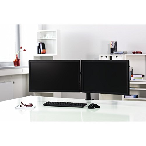 Hama 00095830 Monitorarm „FULLMOTION“, Multiscreen, 66 cm (26 Zoll), 2 Arme schwarz - 2