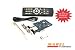 Produktbild DVBSky T982 PCIe Karte (Low Profile) mit 2x DVB-T2 / DVB-C Tuner (Dual Twin Tuner), keine CD stattdessen partitionierter USB Stick mit Windows Software inklusive bootfähigem Linux Media Center