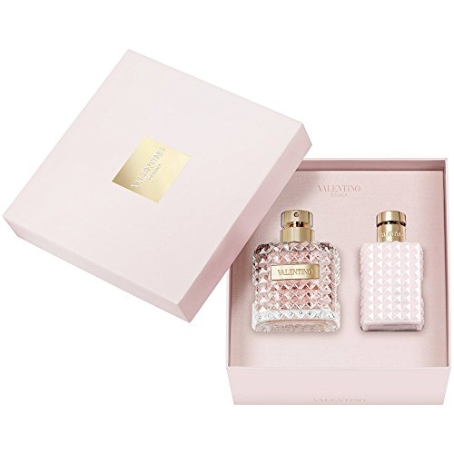 Valentino DONNA Xmas 2015 Gift Set 50ml EDP Spray & 100ml Satin Body Lotion