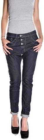 PLEASE - P78 women's baggy dark jeans