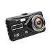 Produktbild Pandiki 4-Zoll-HD 1080P Auto Bewegungserkennung DVR-Doppelobjektiv-Schlag-Nocken-Videokamera-Recorder Loop Recording Night Vision