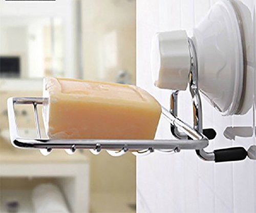 Wandmontage Seifenhalter Seifenhalterung aus Edelstahl für Badezimmer Dusche Küche - 5