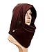 Produktbild S-LOVE Winter Warm Funktions-3 in 1 mit Helm Front-Gesichtsmaske mit Initialen, braun, 35cm(H) X 32cm(W)