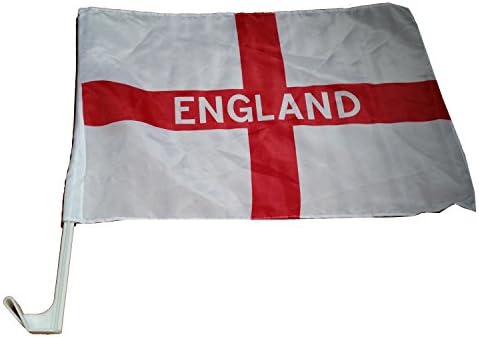 English Car Flags Flag Souvenir! Souvenir / Speicher / Memoria! Perfect for Outdoor and Indoor Use! Memorable and Stylish! Drapeau / Flagge / Bandierailla / Bandera!