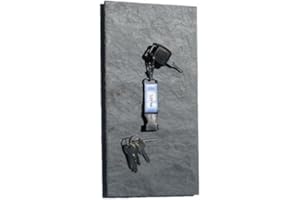 ARKIFACE Magnetisches Schlüsselboard, Schlüsselbrett aus echtem Schiefer in 40 cm x 20 cm