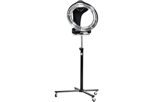 Sanqiao Orbiting Infrared Hair Dryer with Stand Professional Hair Perm Color Accelerator Processor, Temperature & Height Adjustable