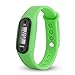 Produktbild saihui Run Step Watch Armband Schrittzähler Kalorienzähler Digital LCD Walking Distance Großes Zifferblatt Student Movement Elektronische Uhr Wasserdichte Casual Watch Trend Watch (Grün)