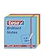Produktbild tesa Notes Haftnotizen, 6 x 80 Blatt, blau/gelb/pink, 7,5cm x 7,5cm