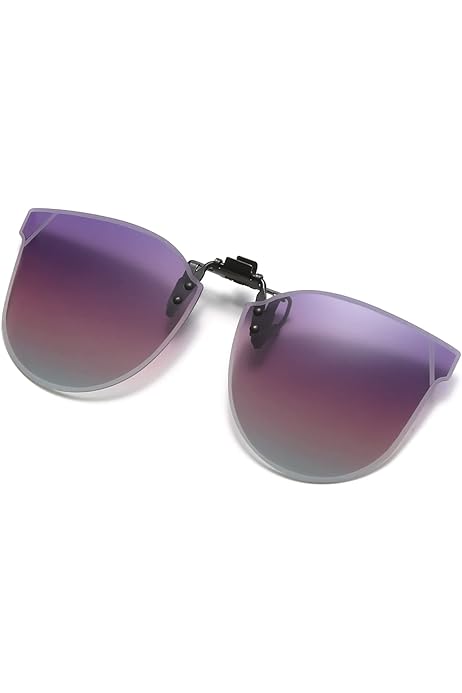 Occhiali Da Sole Donna Occhiali Da Sole Polarizzati Cat Eye Clip