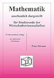 Image de Mathematik - anschaulich dargestellt - für Studierende der Wirtschaftswissenschaften