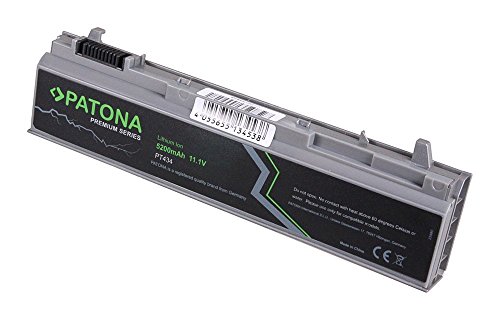 PATONA Premium Laptop Akku für Dell Dell | Latitude E6400 | E6400 ATG | E6400 XFR | E6410 | E6410 ATG | E6500 | E6510 | Precision M2400 | M4400 | M4500 | M6400 | M6500 – [ Li-ion; 5200mAh;schwarz] - 2