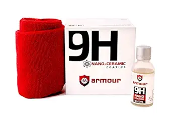 Armour Nano Materials 9H Nano Ceramic Coating, Anti Rust, Anti Scratch/Scratch Resistance, Hydrophobic Coating for Car (30ml)