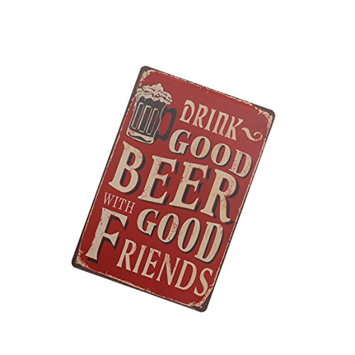 Vintage Metall Blechschild Plaque Wandkunst Plakat Blatt Café Bar Pub Bier – 01 - 2