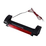 frenos hope rojos ALTO BRILLO: Tiene 14 luces LED, que pueden emitir luz roja brillante, lograr una alta eficiencia luminosa y brindarle un buen efecto de iluminación.