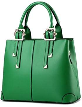 QUBABOBO Damen Handtasche Pu-leder Top Griff Handtaschen Mode Umhängetaschen für Frauen