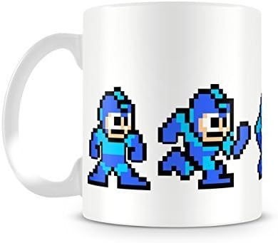 Mega Man running 11oz Ceramic Coffee Mug