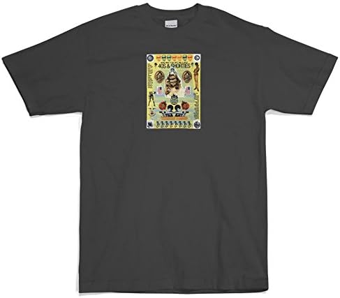 40s and Shorties Men's Poster T Shirt Charcoal Gray M