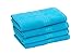 HomeStrap Classic Hand Towel Set -Turquoise Blue - Pack of 4 RS.299.00