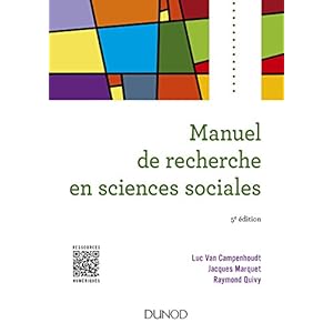 Manuel de recherche en sciences sociales - 5e éd. Livre en Ligne Manuel de recherche en sciences sociales - 5e éd. Livre en Ligne - Telecharger Ebook