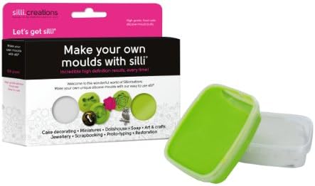 SILLI SIL0300 Silicone Mould Making Set, Green