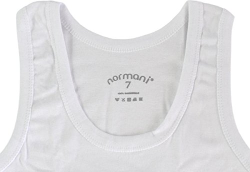 5 x Herren Unterhemd Doppelripp aus Baumwolle - 3