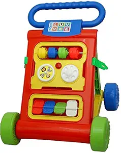 Goyals Baby Activity Walker - Toddler Learning Toys, 6 Months -1.5 Year (Red)